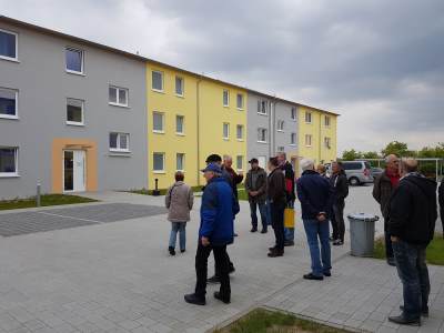 Besuch der Gemeinschaftsunterkunft